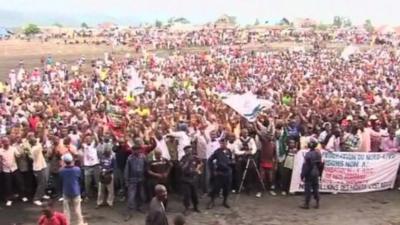 DR Congo election rally