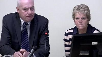 Bob and Sally Dowler at the Leveson Inquiry