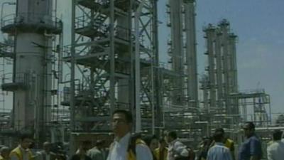 Nuclear power plant in Iran