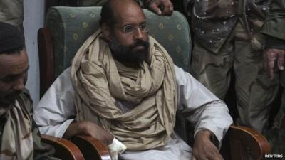 Saif al-Islam Gaddafi after his capture