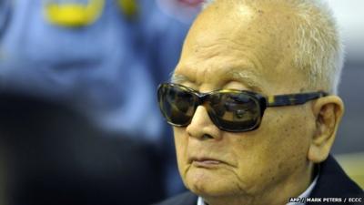 Nuon Chea in court