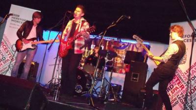 The Dastards at the Worcester Music Festival 2010