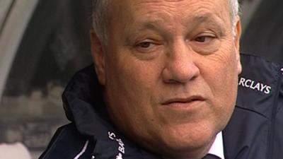 Fulham manager Martin Jol