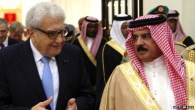 King Hamad and Cherif Bassiouni