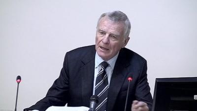 Max Mosley at the Media Ethics Enquiry