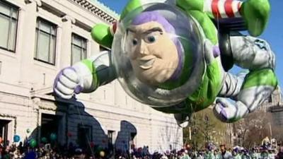 Buzz Lightyear inflatable