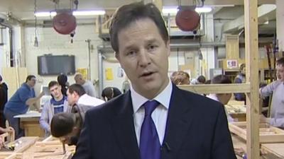 Deputy Prime Minister Nick Clegg