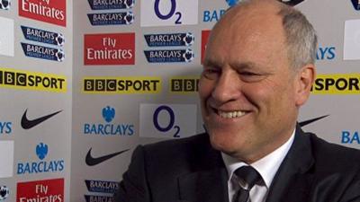 Fulham manager Martin Jol