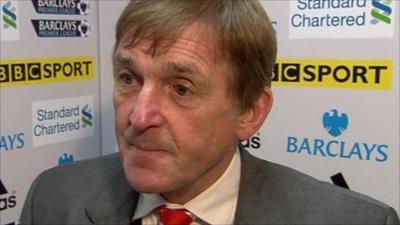 Liverpool manager Kenny Dalglish