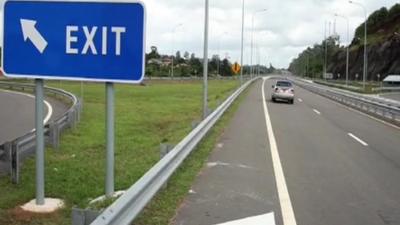 Sri Lanka's first motorway