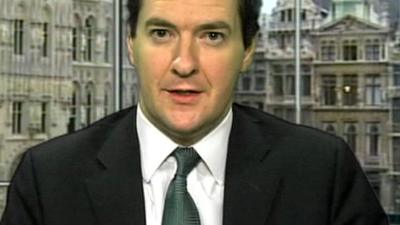 Chancellor George Osborne