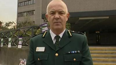 London's Assistant Chief Ambulance Officer John Pooley