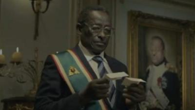 Mugabe look-a-like in advert