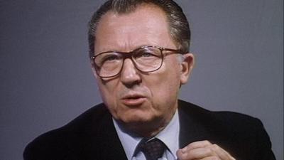 The former European Commission president, Jacques Delors.