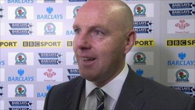 Blackburn manager Steve Kean