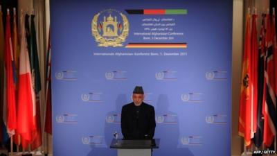 Afghan President Hamid Karzai