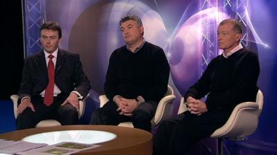 Jason Ferguson, John Parrott, Steve Davis