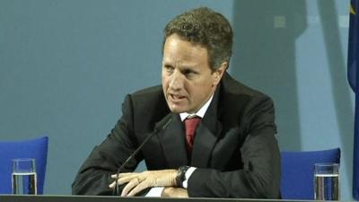 US Treasury Secretary Timothy Geithner