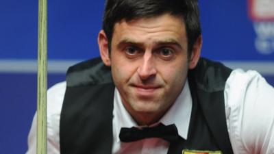 Three-time world champion Ronnie O'Sullivan