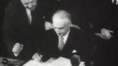 Signing of the 1957 Treaty of Rome