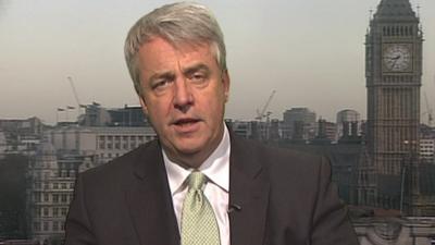 Health Secretary Andrew Lansley