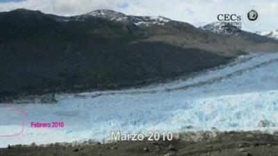 Jorge Montt Glacier footage