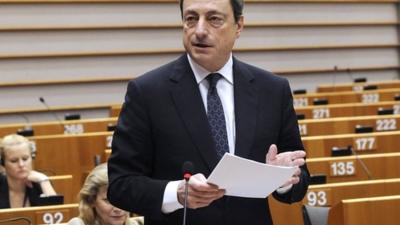 President of the European Central Bank, Mario Draghi