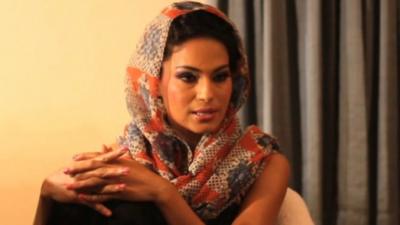 Pakistani actress Veena Malik