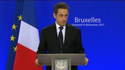 French President Nicolas Sarkozy