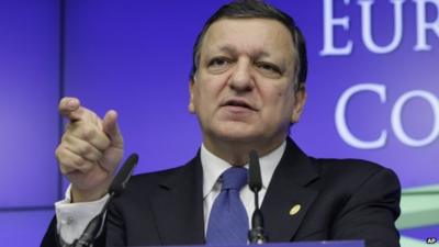 European Commission President Jose Manuel Barroso