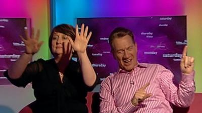 Jacqui Smith and Michael Portillo