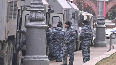 Police in Moscow