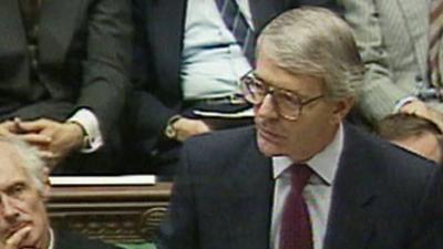 John Major (archive picture)