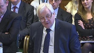 Chairman of the BBC Trust, Chris Patten