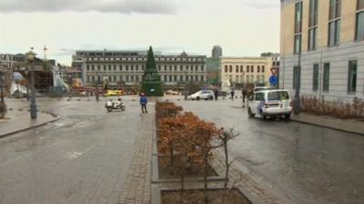 Square in Liege, Belgium