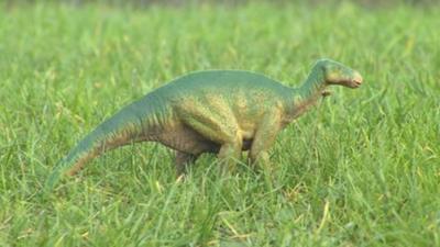 Toy Iguanodon dinosaur