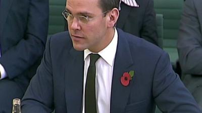 James Murdoch in November 2011