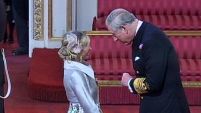 Brooke Kinsella and Prince Charles