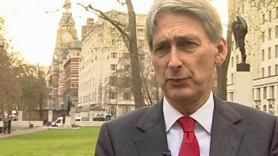 Defence Secretary Philip Hammond