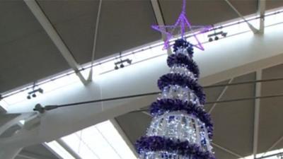 Heathrow Christmas tree