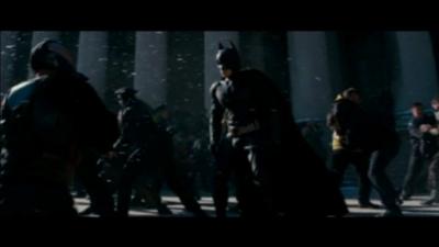 A scene from Batman: The Dark Knight Rises