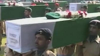 Pakistan buries 24 troops killed in Nato airstrike