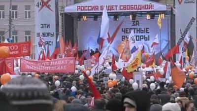 Moscow protest