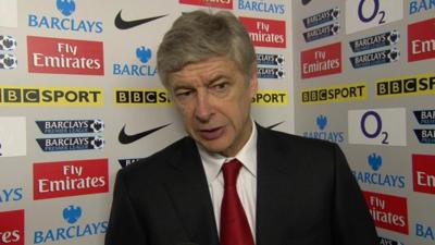 Arsenal boss Arsene Wenger