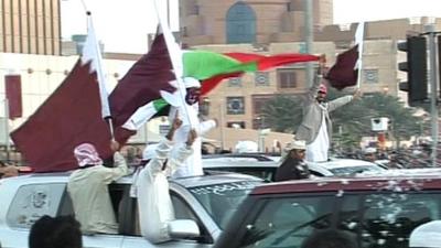 Celebrations during Qatar National Day