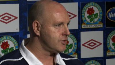 Steve Kean - Blackburn manager