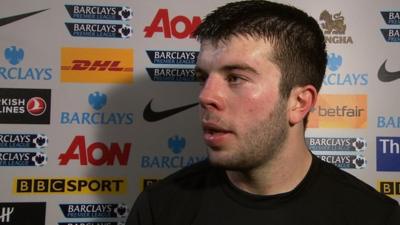 Match winner Grant Hanley