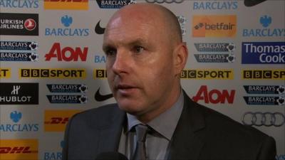 Blackburn manager Steve Kean