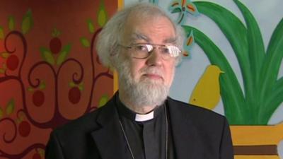 Archbishop of Canterbury Dr Rowan Williams