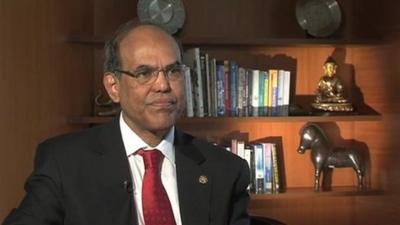 India's Reserve Bank governor, Dr Duvvuri Subbarao